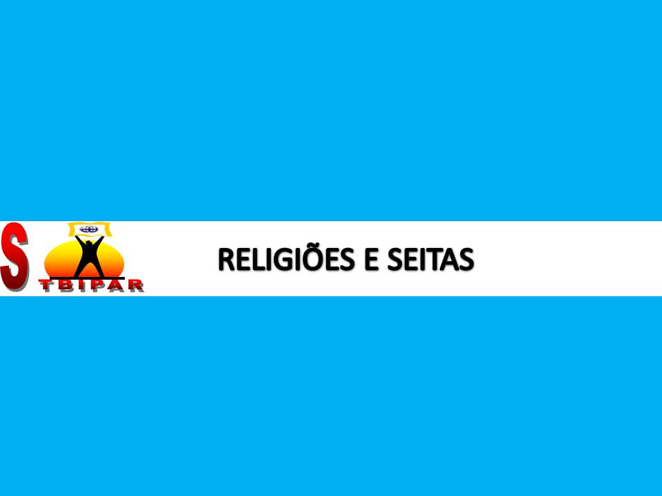 Banner - Religiões e Seitas