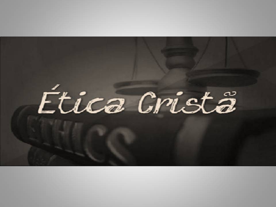 Banner - Ética Cristã - 3º Ano